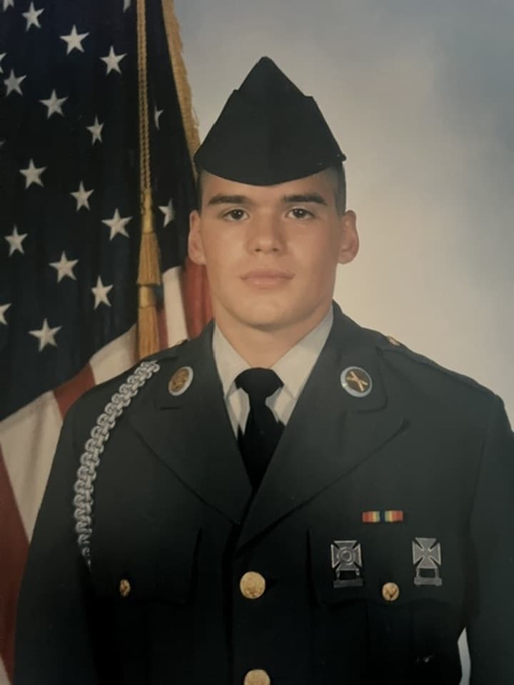 Jeffrey Haskins, enlisted 1994